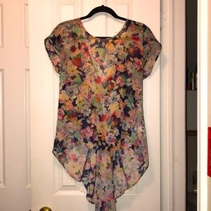 Topshop Floral Top